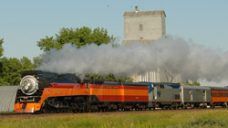 SP4449 in Montana Blu-ray steam train video