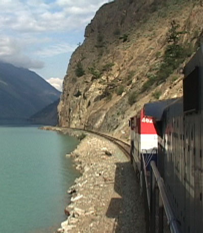 Riding onboard BC Rail